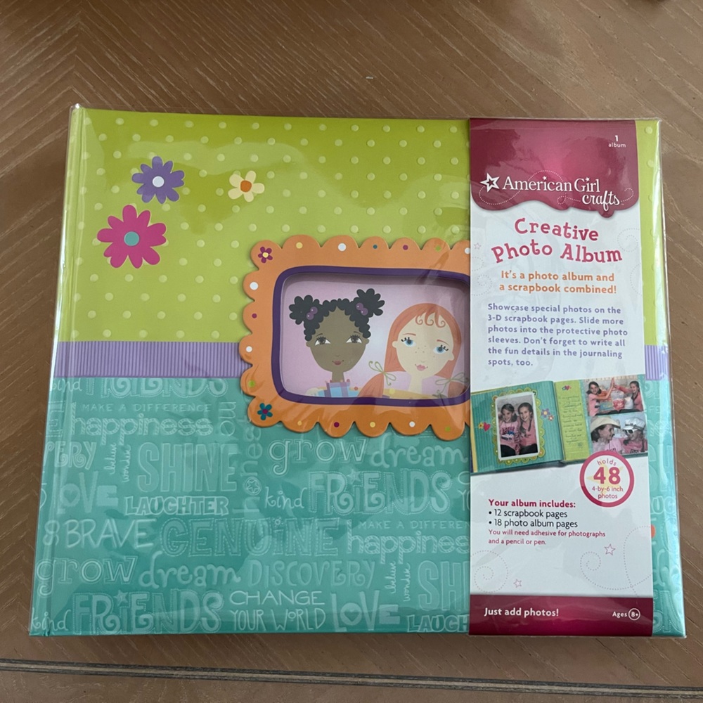 American Girl Scrapbook and Photo album by EK Success.